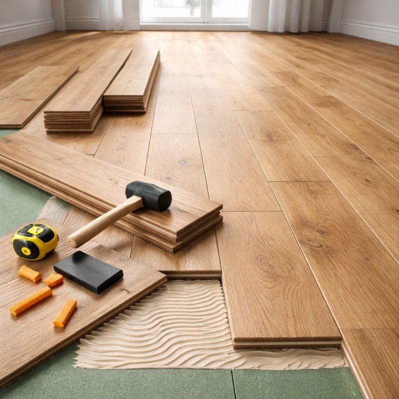 Engineered Wood Installation in Rockwall, TX
