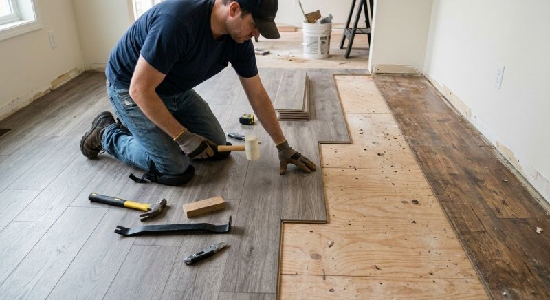 Laminate Floor Installation in Plano, TX
