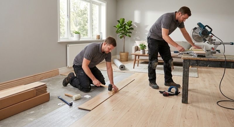 Laminate Floor Installation in Plano, TX