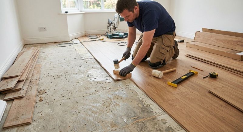 Laminate Floor Installation in Rockwall County, TX