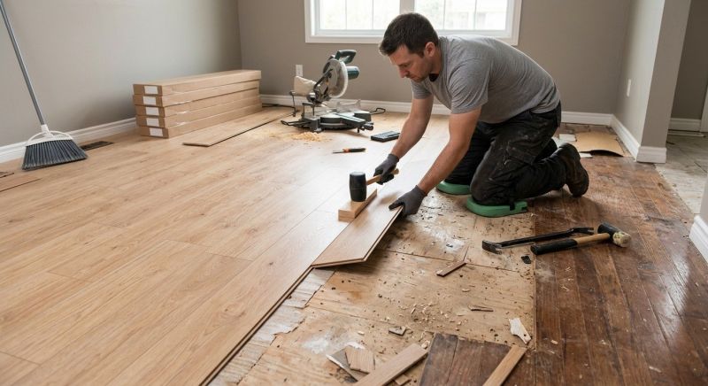 Laminate Floor Installation in Seagoville, TX