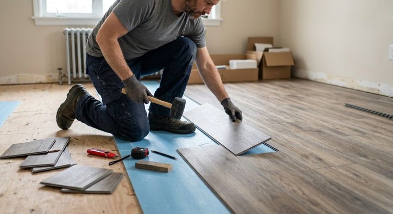 Linoleum Floor Installation in Kaufman, TX