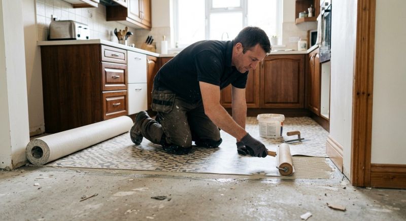 Linoleum Floor Installation in Richardson, TX