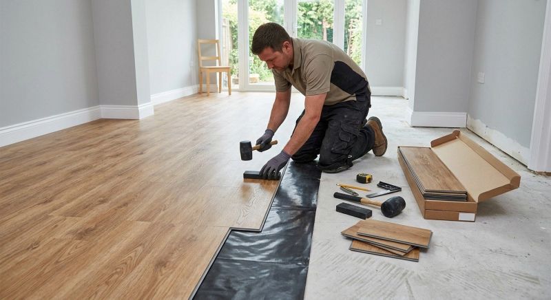 Luxury Vinyl Tile Installation in Royse City, TX