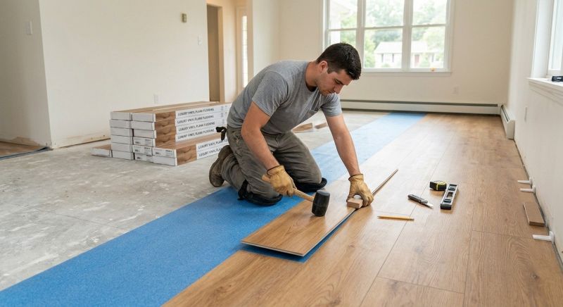 Lvt Flooring Installation in Dallas County, TX
