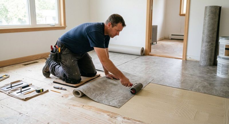 Sheet Flooring Installation in Hutchins, TX