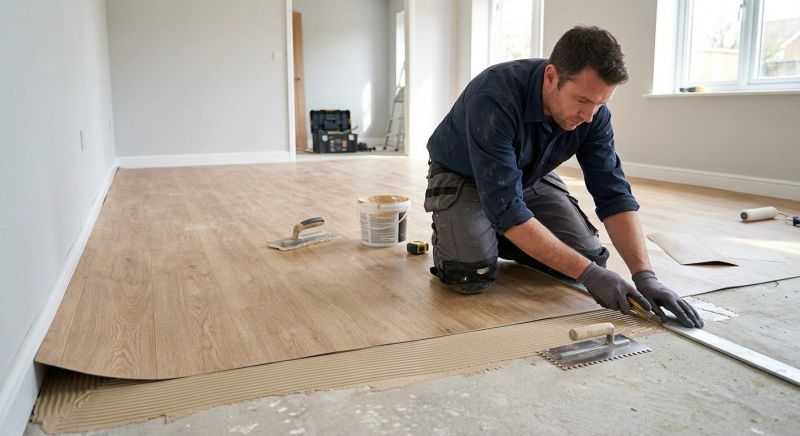 Sheet Flooring Installation in Richardson, TX