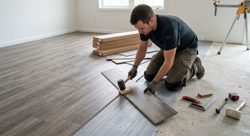 Vinyl Flooring Installation in Forney, TX
