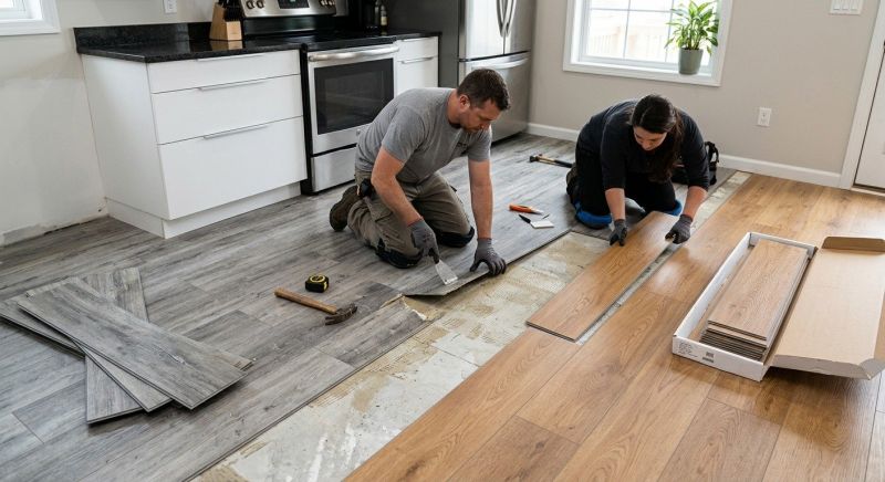 Vinyl Tile Replacement in Rockwall, TX
